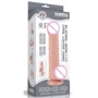 Фаллоимитатор LoveToy Sliding-Skin Dual Layer Dong 9.5" Flesh
