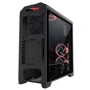 Корпус AZZA Storm 6000B RGB Tempered Glass Black (CSAZ-6000RGB/B): Материал передней панели пластик