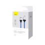 Кабель Baseus USB Cable to Lightning CoolPlay Series 2.4A 1m Blue (CAKW000403) фото 6