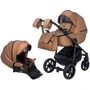 Коляска 2 в 1 Adamex Hybryd Plus шкіра 100% Y230CZ (624648)