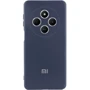 Чехол для телефонов Lakshmi Premium Silicone Case with Logo Full Camera Midnight Blue for Xiaomi Redmi 14C / Poco C75
