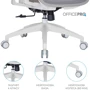Кресло офисное OfficePro Atlas (OC630-W-LG-LG)