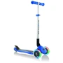 Самокат GLOBBER серии PRIMO FOLDABLE LIGHTS, синий, колеса с подсветкой, до 50кг, 3+, 3 колеса (432-100): Тип колес литые