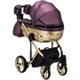 Коляска 2 в 1 Adamex Chantal Star Polar (Gold) кожа 100% Star 124 (624720): Возможность установки люльки есть