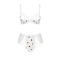 Эротический комплект Passion LOVELIA BIKINI white XXL/XXXL