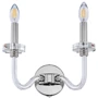 Бра Nowodvorski 8155 Hampton Е14 2x40W IP20 Chrom