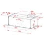 Вытяжка Perfelli BI 6011 A 550 W: Тип воздухоочистителя Отвод