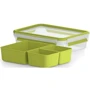 Емкость для хранения Tefal Masterseal to Go 1.2 л (K3100412): Форма прямоугольная