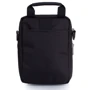 Мужская сумка через плечо Onepolar черная (W5077-black-1): Фактура Тканая