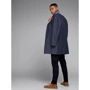 Пальто Jack & Jones 53878623 48 синее демисезон: Фасон Прямой