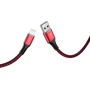 Кабель T-PHOX USB Cable to Lightning Jagger 1m Red (T-L814 red): Довжина 1 м