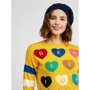 Женский берет United Colors of Benetton темно-синий (1230D0034) фото 2