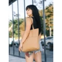 Женская сумка шоппер Sambag Shopper бежевая (93220026)