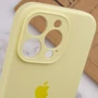 Чехол для iPhone Mobile Case Silicone Case Full Camera Protective Mellow Yellow for iPhone 15 Pro Max фото 5