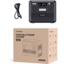 Зарядная станция Choetech 2400W 2048Wh Black (BS008) UA: Количество USB 6