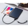 Зовнішній акумулятор Sandberg Power Bank Urban 10000mAh PD Solar Panel Black (420-54): Вбудований кабель немає