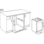 Встраиваемая посудомоечная машина Whirlpool WSIC 3M27 C: Вместимость (комплектов) 10