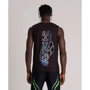 Спортивні футболки Arena Avnier Sleeveless Shirt 003215-500 M чорна з принтом: Склад Эластан, Полиамид