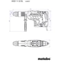 Перфоратор Metabo KHEV 11-52 BL (600767500): Потребляемая мощность, Вт 1500