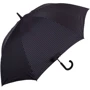 Зонт-трость мужской полуавтомат Fulton черный в полоску (FULG451-City-Stripe-Black)