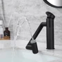 Смеситель для раковины Lefton 360° Rotatable Single-Hole Bathroom Faucet-BF2208 Matt Black: Термостат Нет