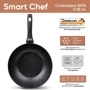 Сковорода Wok Krauff Smart Сhef 28 см (27590): Диаметр, см 28