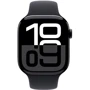 Apple Watch Series 10 46mm GPS Jet Black Aluminum Case with Black Sport Band - M/L (MWWQ3QH/A) UA фото 9