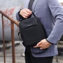 Мужская сумка через плечо Monsen черная (CV1HSMA2019-black): Пол Мужской