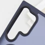 Чехол для телефонов Mobile Case TPU+PC Metal Buttons with MagSafe Colorful Navy Blue for Samsung S928 Galaxy S24 Ultra