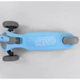 Самокат триколісний Best Scooter складаний алюмінієвий кермо, 3 колеса PU зі світлом Blue (102027) фото 7