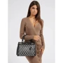 Сумка жіноча GUESS KATEY LUXURY SATCHEL чорна (HWWR7870260-BLA): Застібка Магнитная