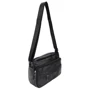 Мужская сумка через плечо Borsa Leather черная (m1t823-black): Страна производитель Тайвань