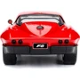 Машина металлическая Jada Форсаж Chevrolet Corvette 1966 Красная 1:24 (253203010): Тип Готовая модель