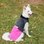 Попона Pet Fashion ROY малиново-сіра 2XL (4823082432912): Довжина спини 44-46 см