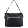 Женская сумка тоут Giorgio Ferretti черная (SHIGF2019058-black): Фактура Матовая, Зернистая