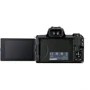 Canon EOS M50 Mark II kit (15-45mm +55-200mm) IS STM Black: Чувствительность ISO авто, 100-25600