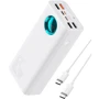Зовнішній акумулятор Baseus Power Bank 26800mAh Amblight Digital Display Quick Charge 65W White (P10022402223-00): Особливості С дисплеем, Компактный размер, Индикатор заряда, быстрая зарядка