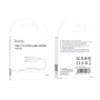 Кабель Hoco Adapter Type-C to 3.5mm LS35 Female 8cm White фото 5