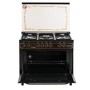 Газовая плита Fresh N90 G5/01 (60x90) (коричневый/неражавеющая сталь): Тип духовки газовая