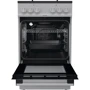 Плита комбинированная Gorenje MEK301SB: Размеры 85x50x59.4 см