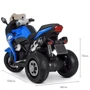 Детский электромотоцикл 3 колесный Bambi Racer BMW синий (M 3913EL-4): Максимальная скорость, км/ч 9