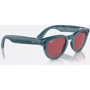 Смарт-окуляри Ray-Ban Meta Headliner Shiny Jeans Frame/Dusty Red Lenses size M (RW4009 66985Q 50-23) фото 8