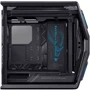 Корпус ASUS ROG Hyperion GR701 Black (90DC00F0-B39000): Материал передней панели пластик