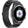 Смарт-часы Haylou Solar 5 (LS20) Black (Silicone + Stainless Steel Strap): Материал ремешка Нержавеющая сталь / Силикон