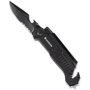 Нож и мультитул Jiuxun Tools Ninety Outdoor Folding Knife 7 in 1 Black: Система открывания одной рукой Есть