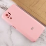 Чехол для телефонов Mobile Case Silicone Cover Shield Camera Pink for Xiaomi Redmi Note 10 / Note 10s: Материал силикон