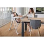 Стульчик для кормления 2 in 1 FreeON Oli Light Grey (47412): Регулировка высоты стула 6 позиций