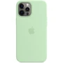 Чехол для iPhone Apple Silicone Case with MagSafe Pistachio (MK053) for iPhone 12 Pro Max: Тип чехла накладка на заднюю часть