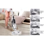 Пароочищувач Deerma Steam Mop & Vacuum Cleaner White (DEM-ZQ990W): Ємність для миючого засобу, л 0.38