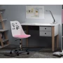 Дитяче крісло Evo-Kids Indigo White/Pink 4 шт. (H-232 W/PN-Х4): Регулювання Высоты сиденья